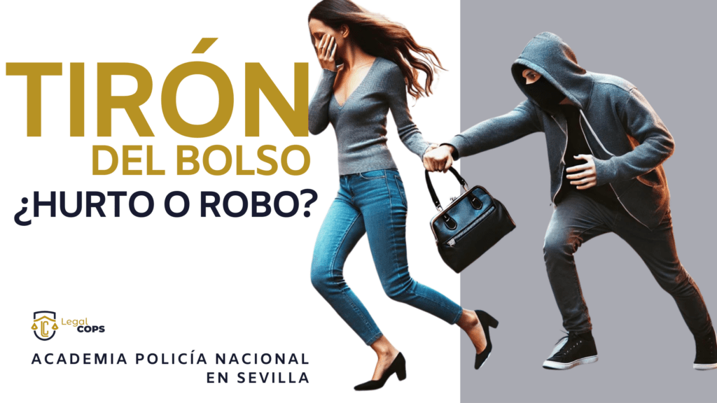 Tirón del bolso, robo o hurto